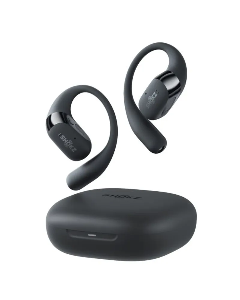 Shokz OpenFit 2+ Bluetooth True Wireless Open Ear Headphones Black-1