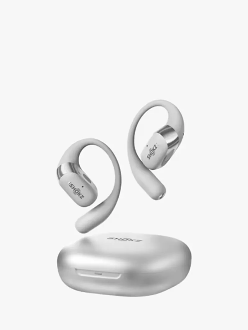Shokz OpenFit 2+ Bluetooth True Wireless Open Ear Headphones Grey-1