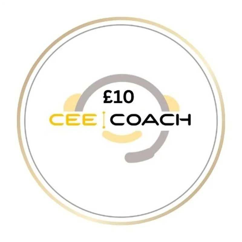 CEECOACH Gift Voucher 10 Pound - Emailed