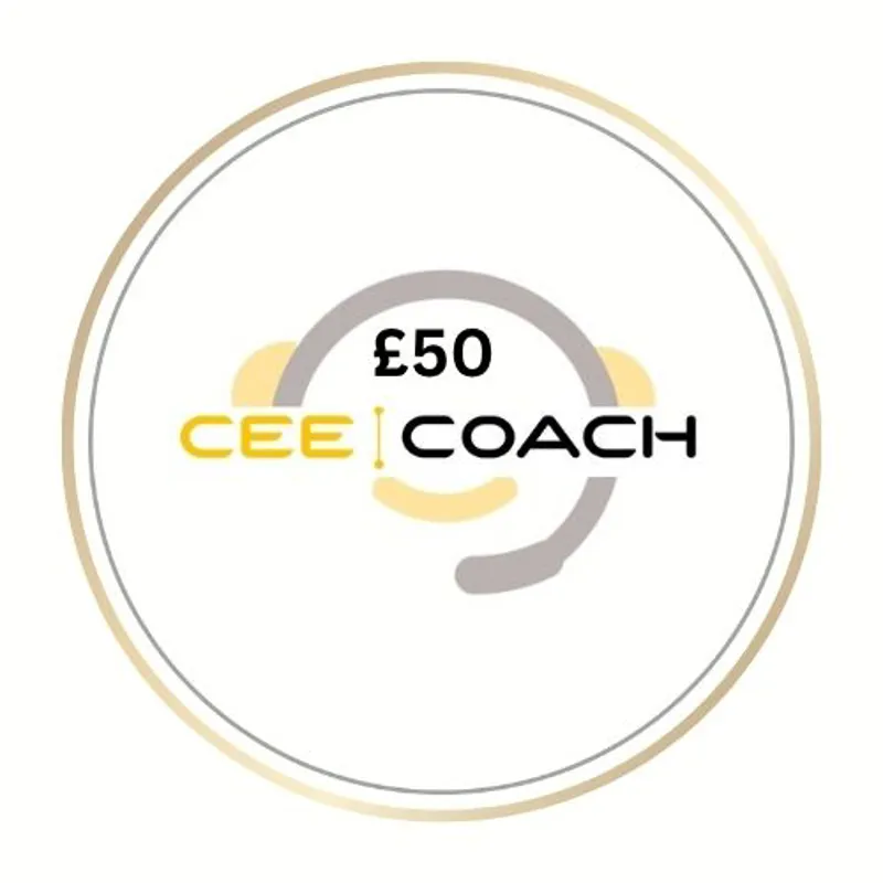CEECOACH Gift Voucher 50 Pound - Emailed